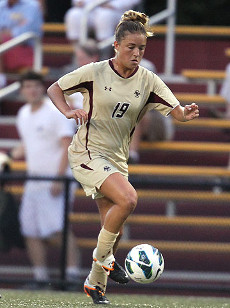 college soccer player Kristen Mewis Boston College