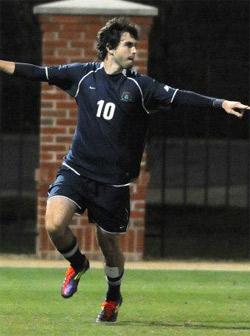 etsu men's college soccer player david haba