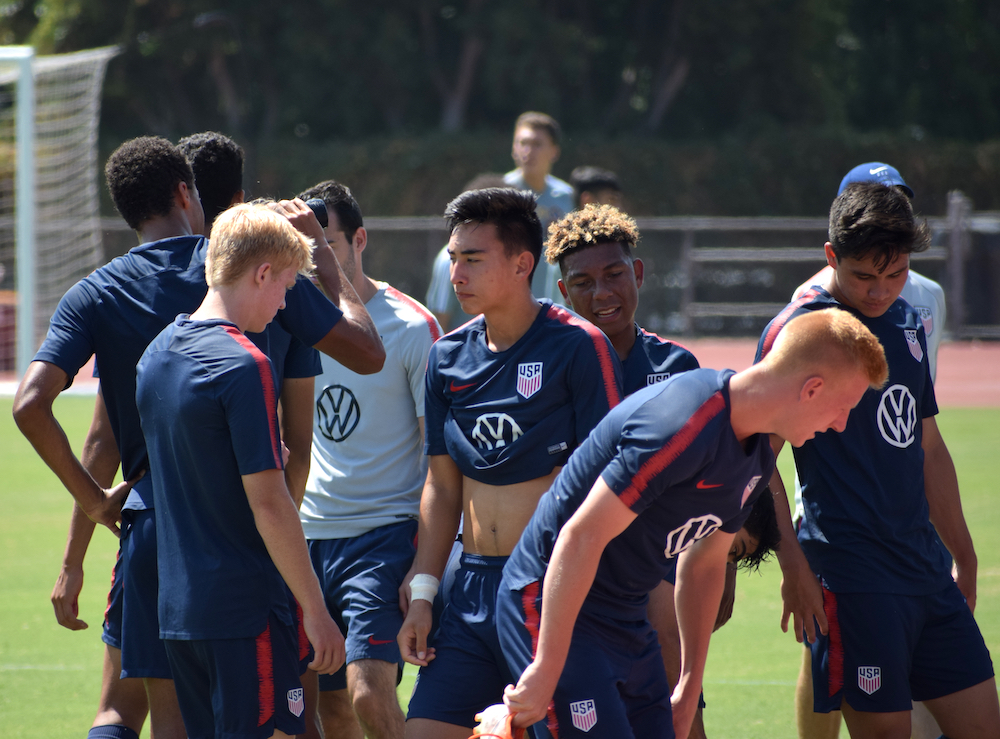 USA U17 vs LA Galaxy II