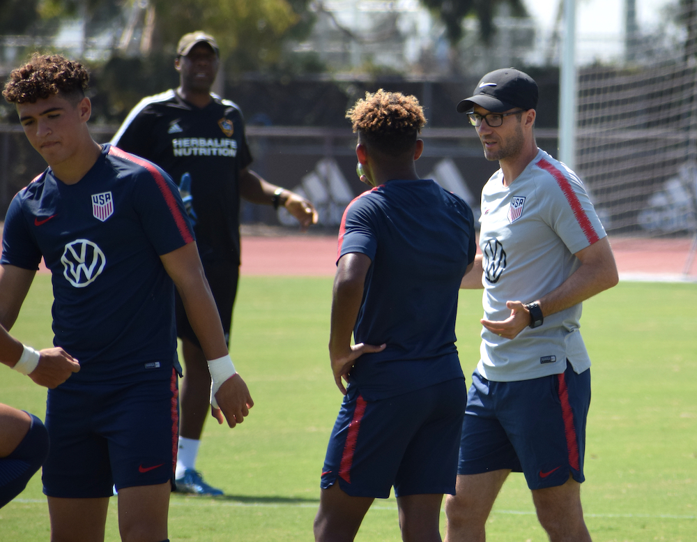 USA U17 vs LA Galaxy II