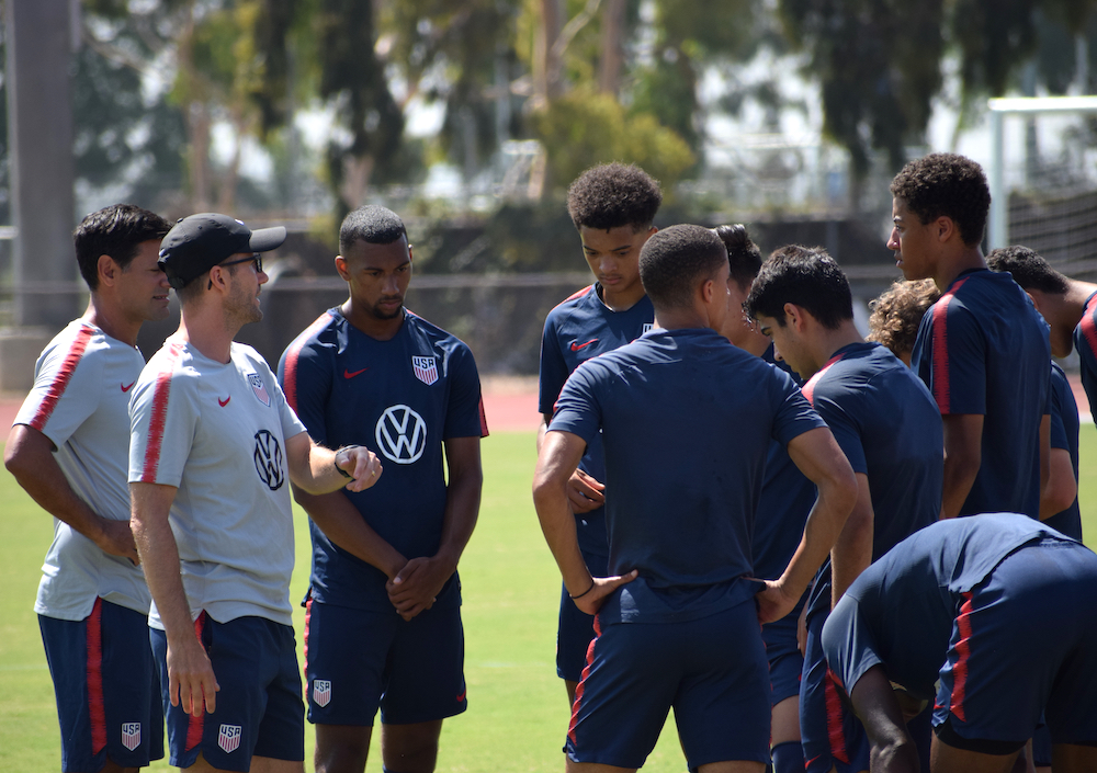 USA U17 vs LA Galaxy II