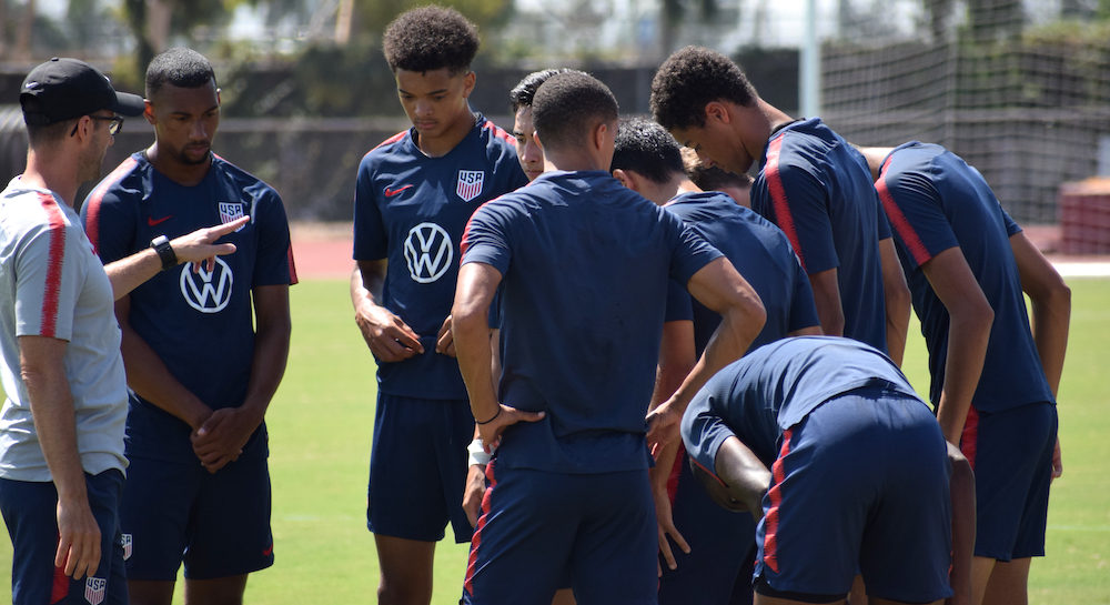 USA U17 vs LA Galaxy II