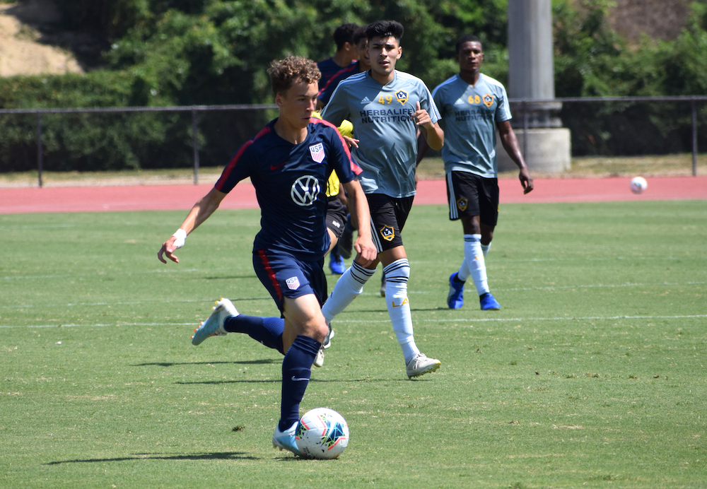 USA U17 vs LA Galaxy II