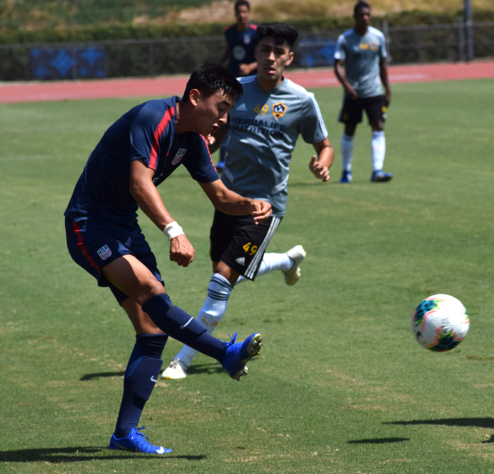 USA U17 vs LA Galaxy II