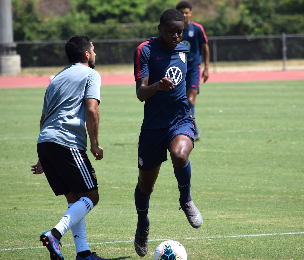 USA U17 vs LA Galaxy II