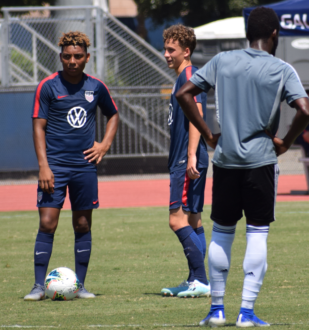 USA U17 vs LA Galaxy II