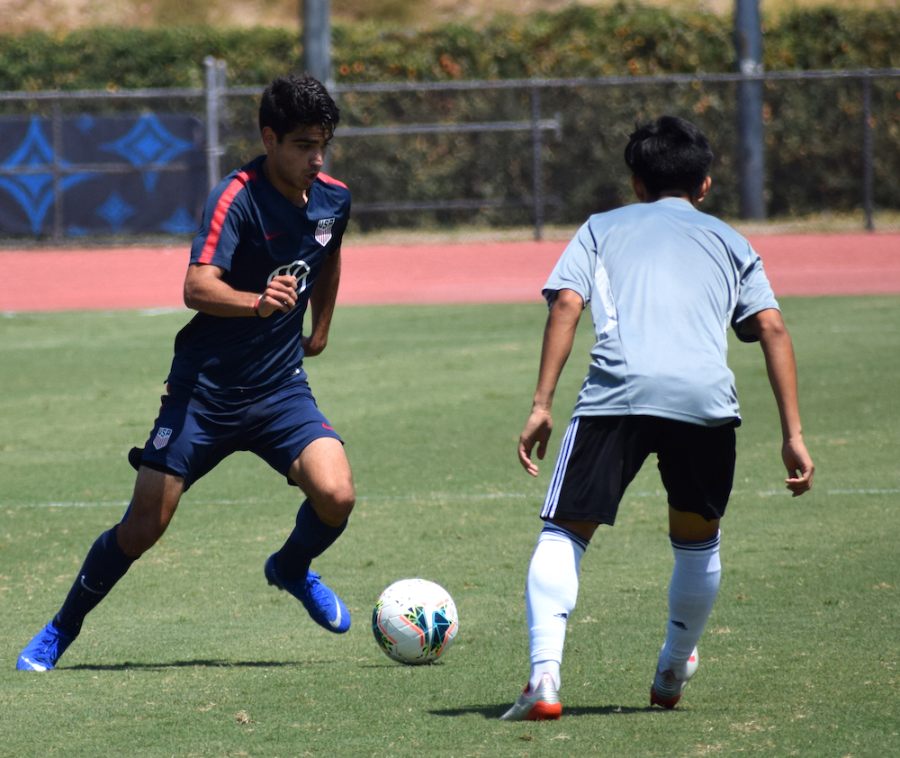 USA U17 vs LA Galaxy II