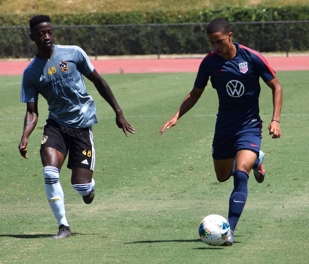 USA U17 vs LA Galaxy II