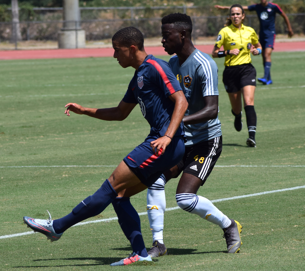 USA U17 vs LA Galaxy II