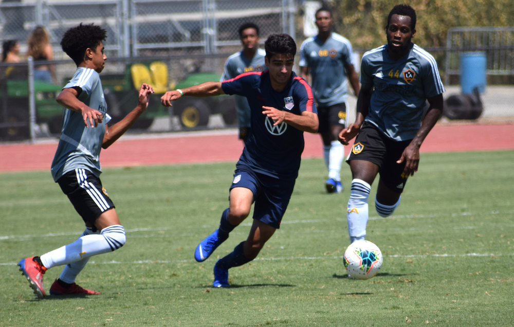 USA U17 vs LA Galaxy II