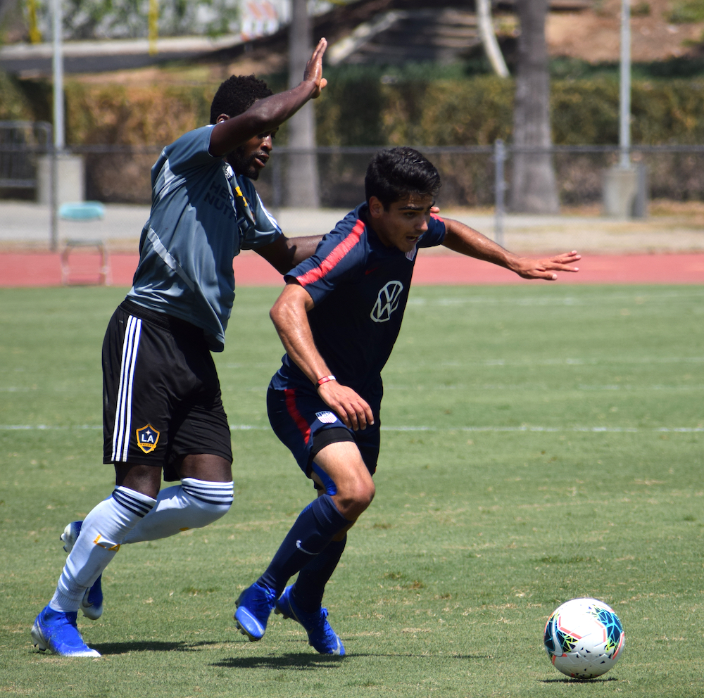 USA U17 vs LA Galaxy II