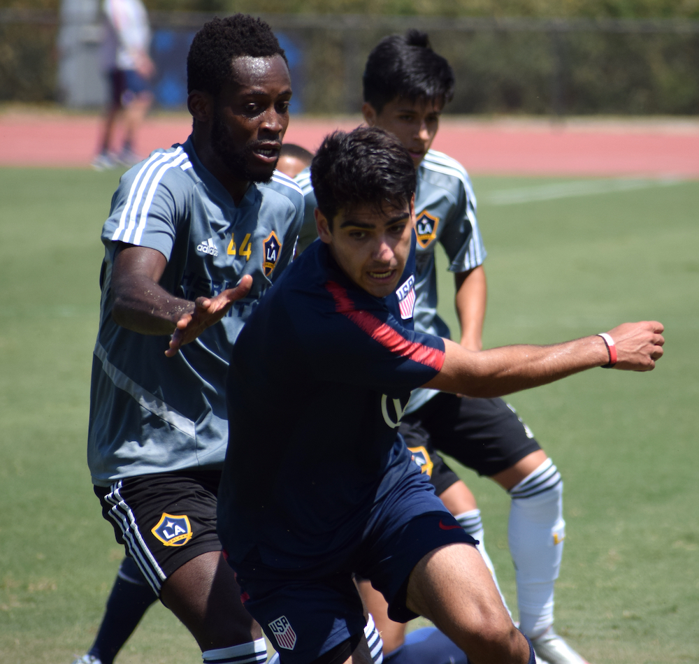 USA U17 vs LA Galaxy II