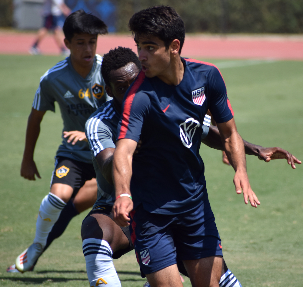 USA U17 vs LA Galaxy II