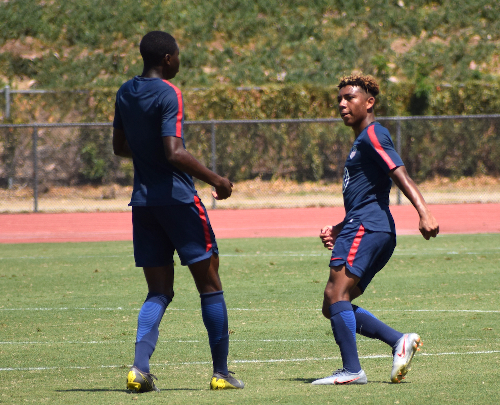 USA U17 vs LA Galaxy II