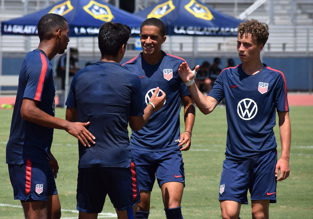USA U17 vs LA Galaxy II